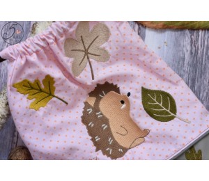 Stickdatei - Igelchen Vollstick inkl. Puschendatei